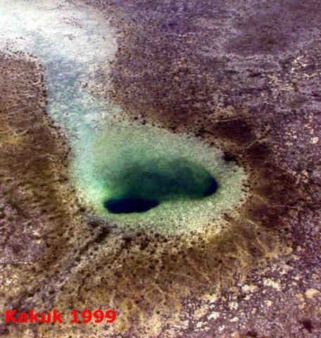 Doble agujero de North Bight, isla de Andros. Bahamas