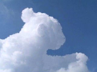 Bienvenidos al fantástico mundo de las Pareidolias Nube-oveja