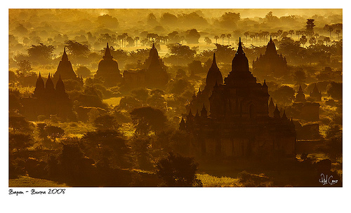 El Reino de los 1.300 Templos. Bagan. Birmanía Lugares_increibles