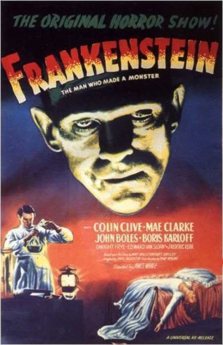 Las 50 mejores películas de terror del siglo XX Frankenstein