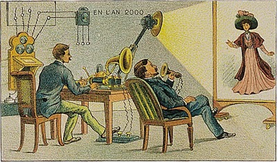¿Cómo imaginaban el año 2000 en el 1900? Correspondence-cinema-phonograph-telegraphic