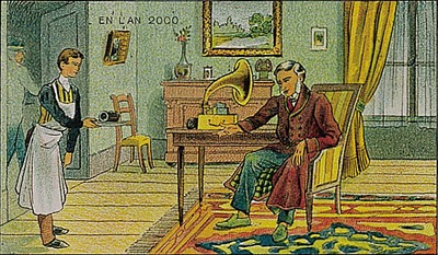 ¿Cómo imaginaban el año 2000 en el 1900? Phonographic-missive