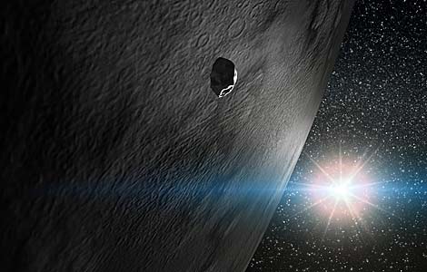 Encuentran agua helada en el asteroide Themis Asteroide-themis