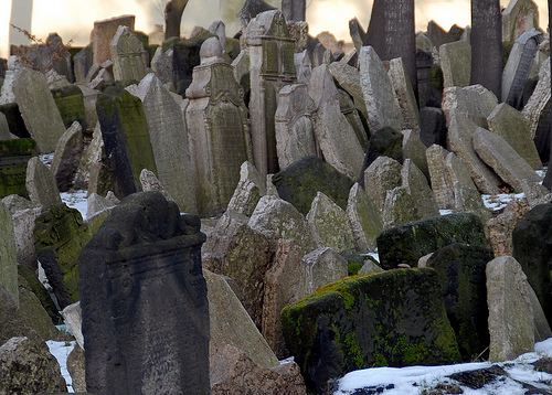 .::El antiguo cementerio judío de Praga.::. Lapidas