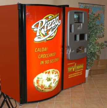 Máquinas expendedoras poco habituales *O* Pizza