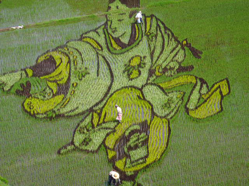Obras de arte en los arrozales japoneses Rice_art_2010_51