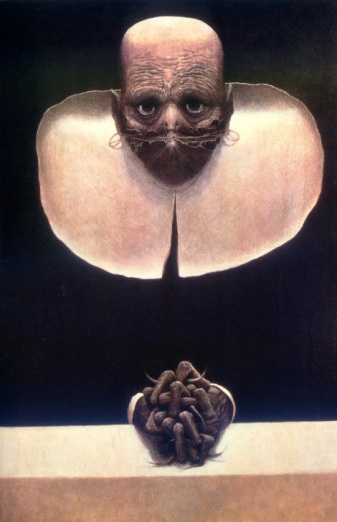 La pintura fantástica de Beksinski Inquietante